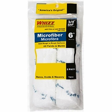 HOMECARE PRODUCTS 76018 6 x 0.75 in. Microfiber Blue Stripe Roller Cover HO3562218